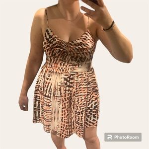 🌈 Parker Silk Printed Mini Dress